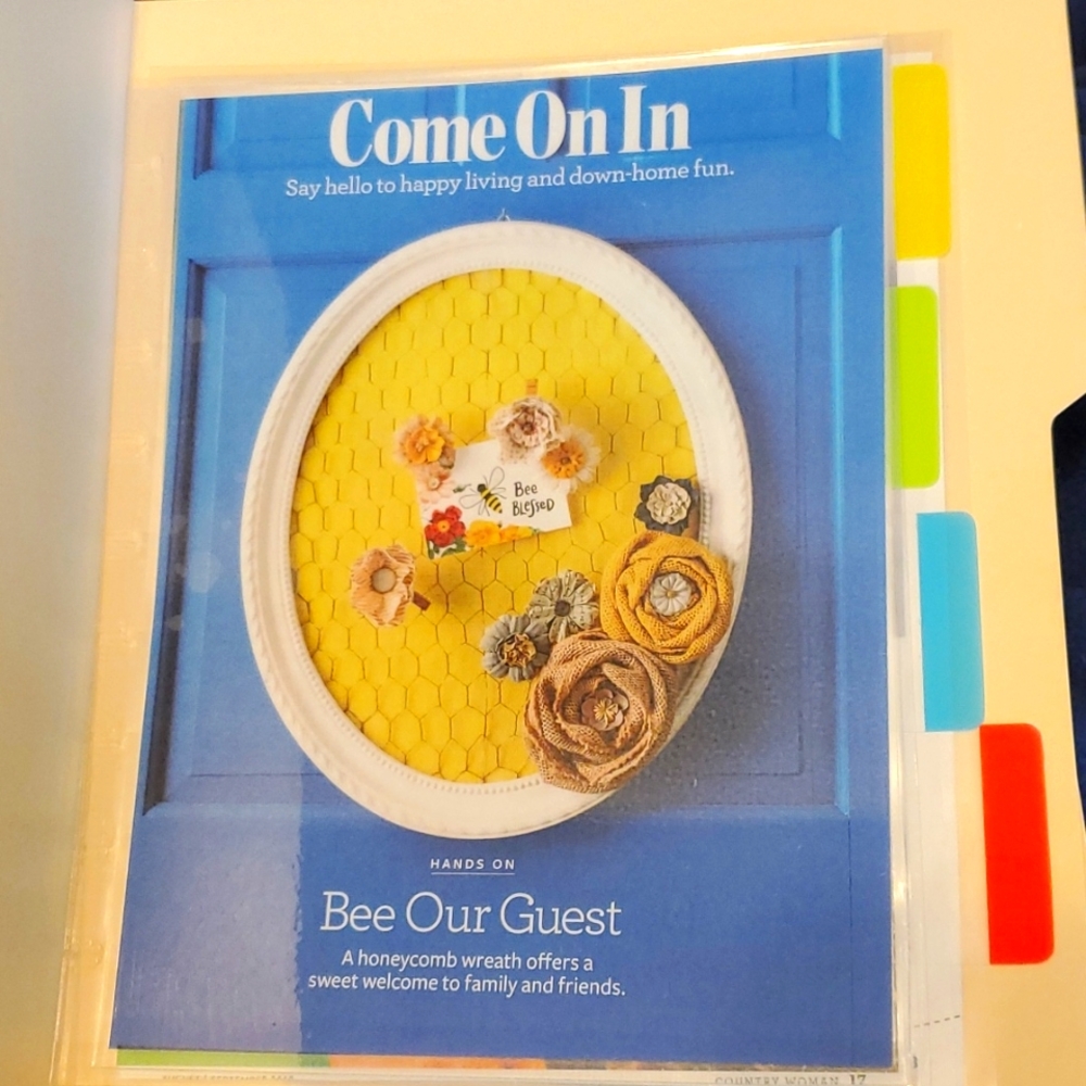 Homemade cover and 4 dashboards/dividers for a classic size disc bound planner